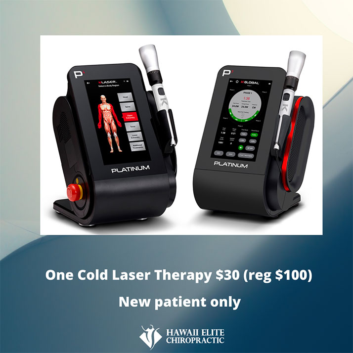 Chiropractic Honolulu HI Cold Laser Therapy